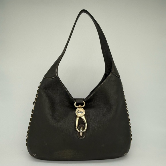 Dooney & Bourke green Whip stitch hobo bag - Picture 3 of 11